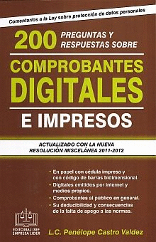 200 PREGUNTAS Y RESPUESTAS SOBRE COMPROBANTES DIGITALES E IMPRESOS