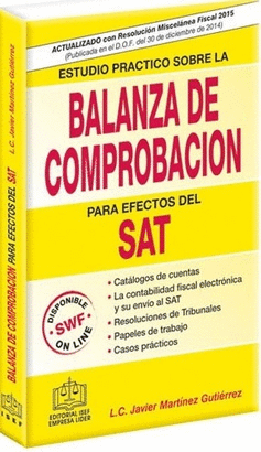 EST.PRACT. SOBRE LA BALANZA DE COMPROBACION PARA EFECTOS SAT