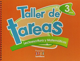 TALLER DE TAREAS 3 AÑOS LECTOESCRITURA Y MATEMATICAS