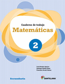 MATEMATICAS 2 CUADERNO DE TRABAJO