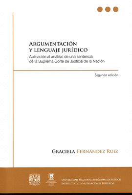 ARGUMENTACIÓN Y LENGUAJE JURÍDICO