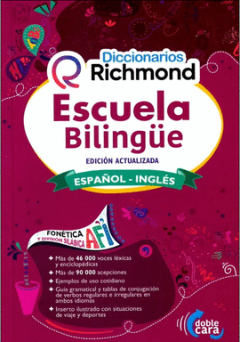 DICCIONARIO RICHMOND ESCUELA BILINGÜE POCKET. ESPAÑOL-INGLÉS