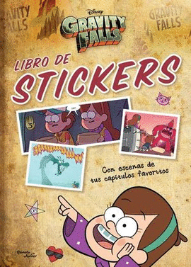 GRAVITY FALLS LIBRO DE STICKERS