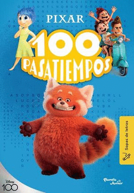 PIXAR 100 PASATIEMPOS SOPAS DE LETRAS