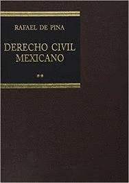 DERECHO CIVIL MEXIACNO VOL. II