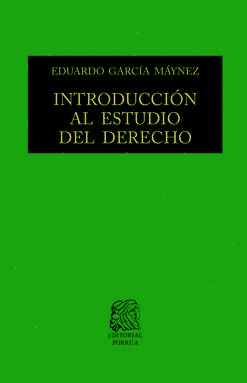 INTRODUCCIÓN AL ESTUDIO DEL DERECHO