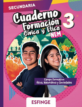 FORMACIÓN CÍVICA Y ÉTICA 3 SEC CUADERNO DE TRABAJO