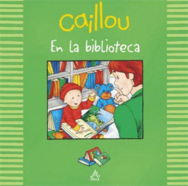 CAILLOU EN LA BIBLIOTECA