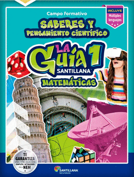 GUÍA SANTILLANA 1° MATEMÁTICAS SECUNDARIA 2024 - 2025