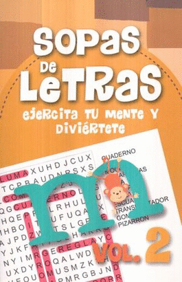 SOPA DE LETRAS VOL. 2