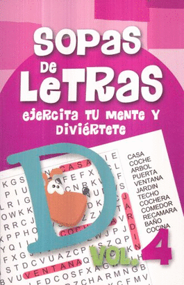SOPA DE LETRAS VOL. 4