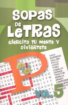 SOPA DE LETRAS VOL. 5