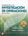 INTRODUCCION A LA INVESTIGACION DE OPERACIONES 9A EDICION