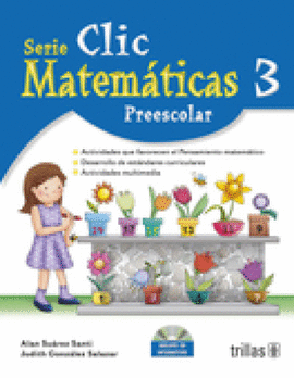 CLIC 3, MATEMATICAS PREESCOLAR. INCLUYE CD INTERACTIVO