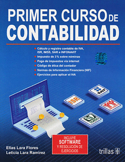 PRIMER CURSO DE CONTABILIDAD  INCL SOFTWARE AZUL