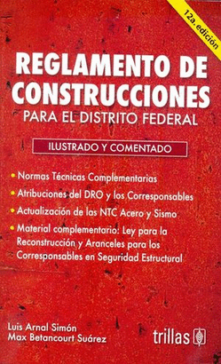 REGLAMENTO DE CONSTRUCCIONES Y LEY PARA RECONSTRUCCIÓN