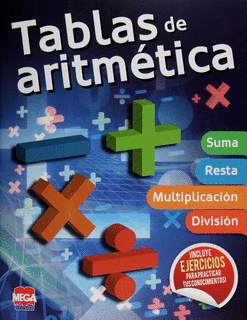 TABLAS DE ARITMETICA SUMA RESTA MULTIPLICACION Y DIVISION