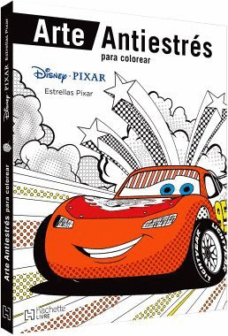 DISNEY ESTRELLAS PIXAR (ARTE ANTIESTRES PARA COLOREAR)