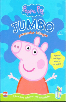 PEPPA PIG. JUMBO PREESCOLAR BILINGUE