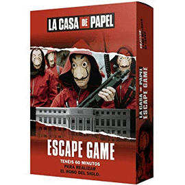 LA CASA DE PAPEL JUEGO DE ESCAPE