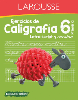 EJERCICIOS DE CALIGRAFIA 6  PRIMARIA