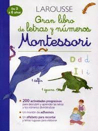 GRAN LIBRO DE LETRAS Y NUMEROS MONTESSORI