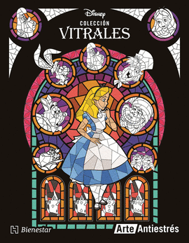 VITRALES. ALICIA EN EL PAÍS DE LAS MARAVILLAS ARTE ANTIESTRÉS