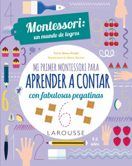 MI PRIMER MONTESSORI PARA APRENDER A CONTAR CON FABULOSAS PEGATINAS