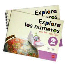 EXPLORA LOS NUMEROS 2 PACK PREESC CON LOS COLORINES