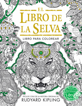 EL LIBRO DE LA SELVA. LIBRO PARA COLOREAR