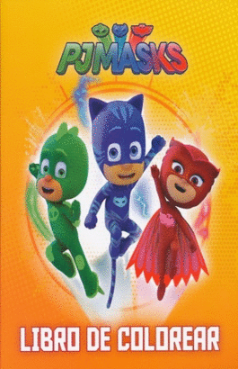 PJ MASKS LIBRO PARA COLOREAR