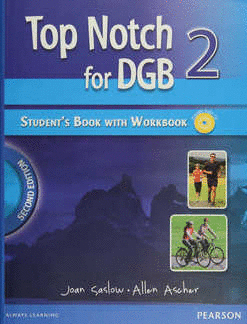 TOP NOTCH FOR DGB 2   STUDENTS BOOK  WITH WB C/CD