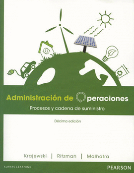 ADMINISTRACION DE OPERACIONES 10° EDIC.