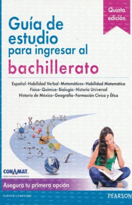 GUIA DE ESTUDIO PARA INGRESAR AL BACHILLERATO 6° EDICION