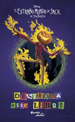 EL EXTRAÑO MUNDO DE JACK DE TIM BURTON. DESTROZA ESTE LIBRO
