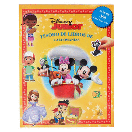 TESORO DE LIBROS DE CALCOMANIAS DISNEY JUNIOR