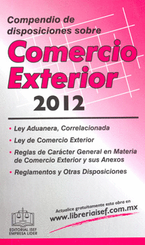 COMERCIO EXTERIOR 2012