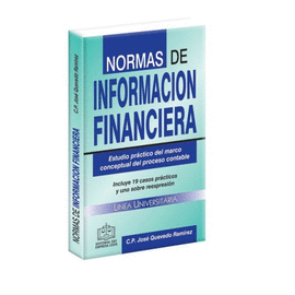 NORMAS DE INFORMACION FINANCIERA