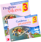 PROGRESO EN VALORES 3 PRIM LIBRO + CUADERNO