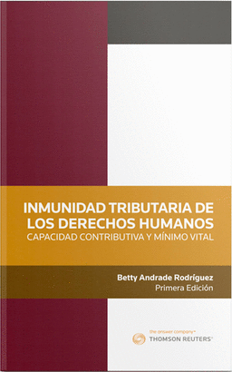 INMUNIDAD TRIBUTARIA DE LOS DERECHOS HUMANOS