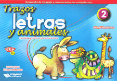 TRAZOS LETRAS Y ANIMALES 2 CUADERNO DE EJERCICIOS PREESC  PEP2011