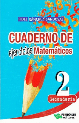 CUADERNO DE  EJERCICIOS MATEMATICOS 2