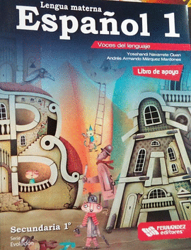 LENGUA MATERNA ESPAÑOL 1 VOCES DEL LENGUAJE
