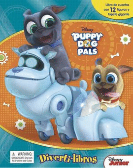 DIVERTILIBROS  DISNEY JR. PUPPY DOG PALS