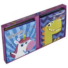 EL DINOSAURIO JUGUETON, EL UNICORNIO MAGICO 2PK