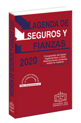 AGENDA DE SEGUROS Y FIANZAS 2020