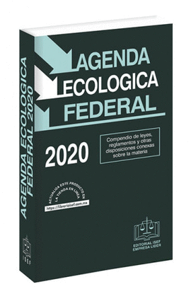 AGENDA ECOLÓGICA FEDERAL 2020