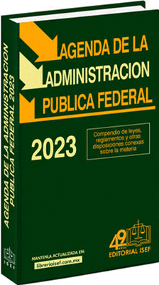 AGENDA DE LA ADMINISTRACIÓN PÚBLICA FEDERAL 2023