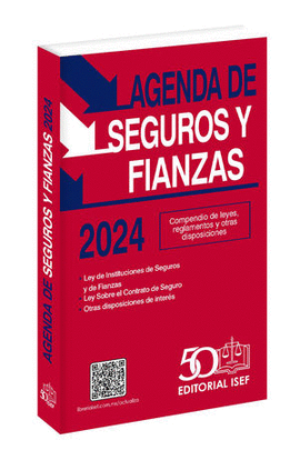 AGENDA DE SEGUROS Y FIANZAS 2024. 26 ED.