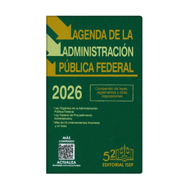 AGENDA DE LA ADMINISTRACIÓN PÚBLICA FEDERAL 2026
